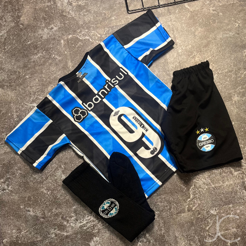 CONJUNTO INFANTIL GRÊMIO COM MEIÃO