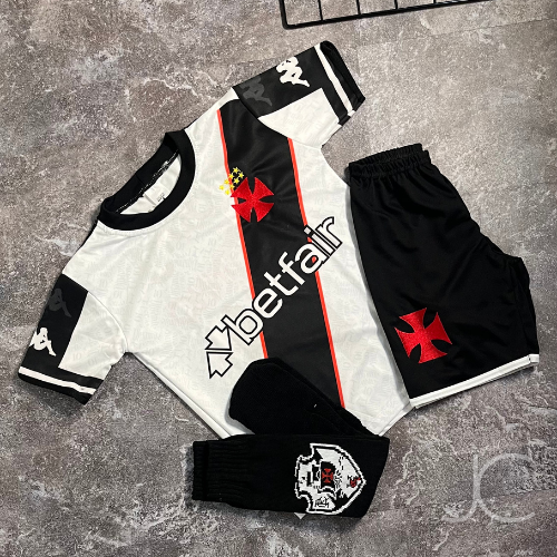 CONJUNTO INFANTIL VASCO COM MEIÃO