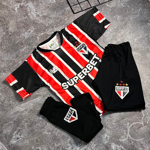 CONJUNTO INFANTIL SÃO PAULO COM MEIÃO