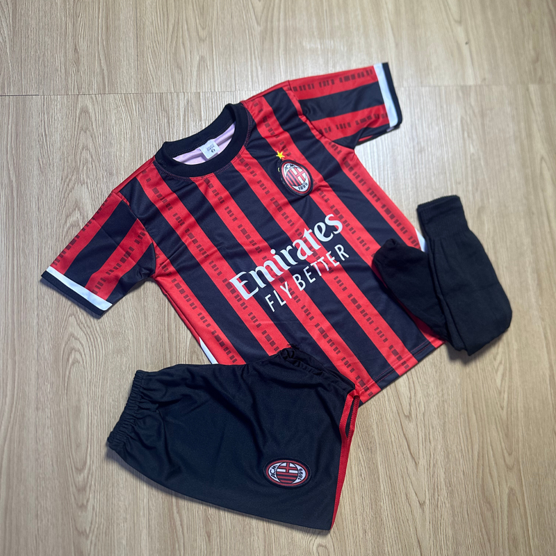 CONJUNTO INFANTIL MILAN COM MEIÃO