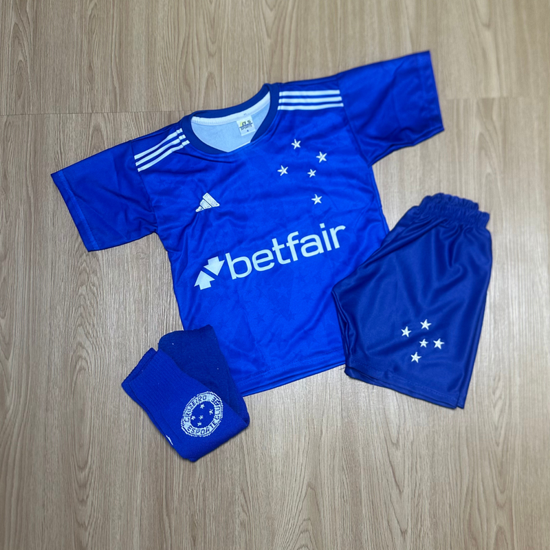 CONJUNTO INFANTIL CRUZEIRO COM MEIÃO