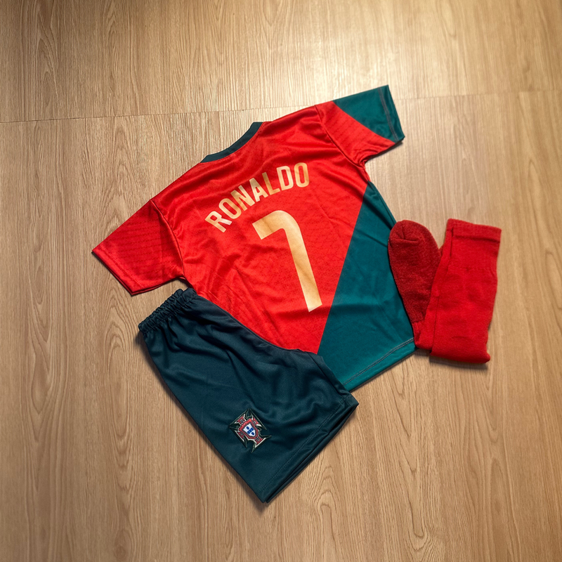 CONJUNTO INFANTIL PORTUGUAL COM MEIÃO
