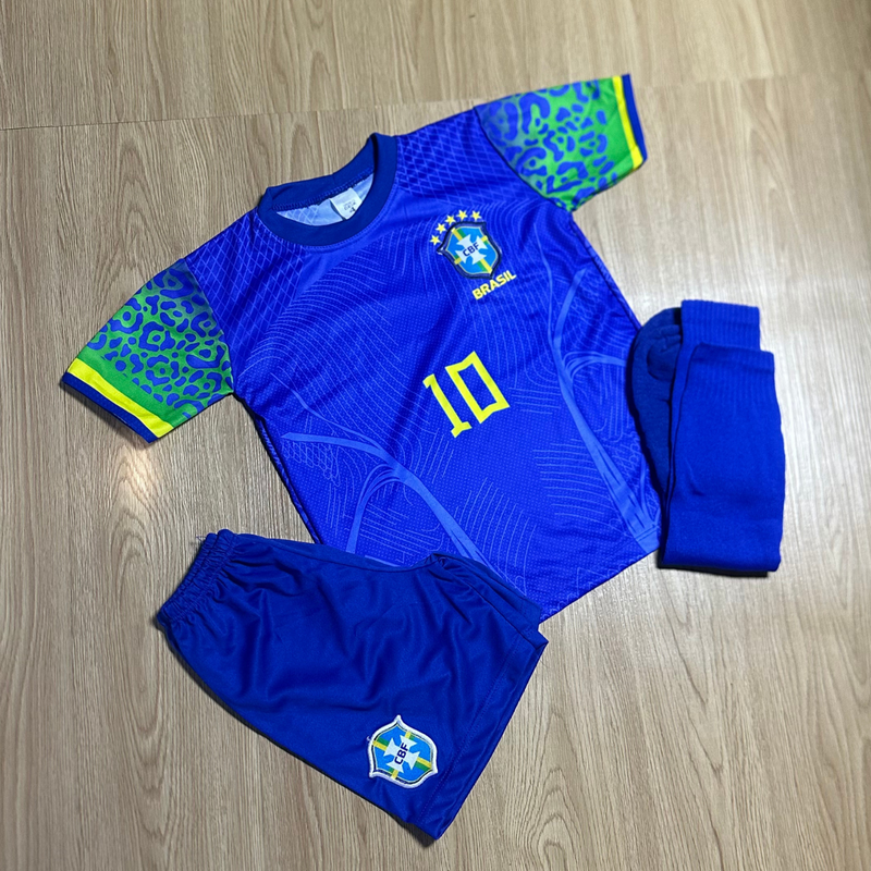 CONJUNTO INFANTIL BRASIL COM MEIÃO