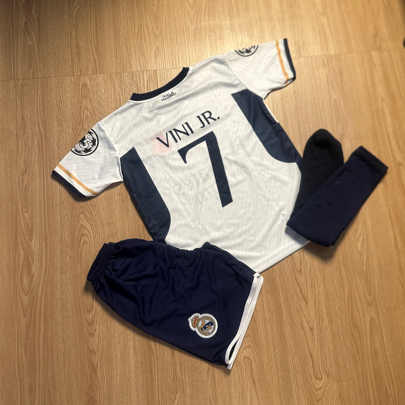 CONJUNTO INFANTIL REAL MADRID COM MEIÃO