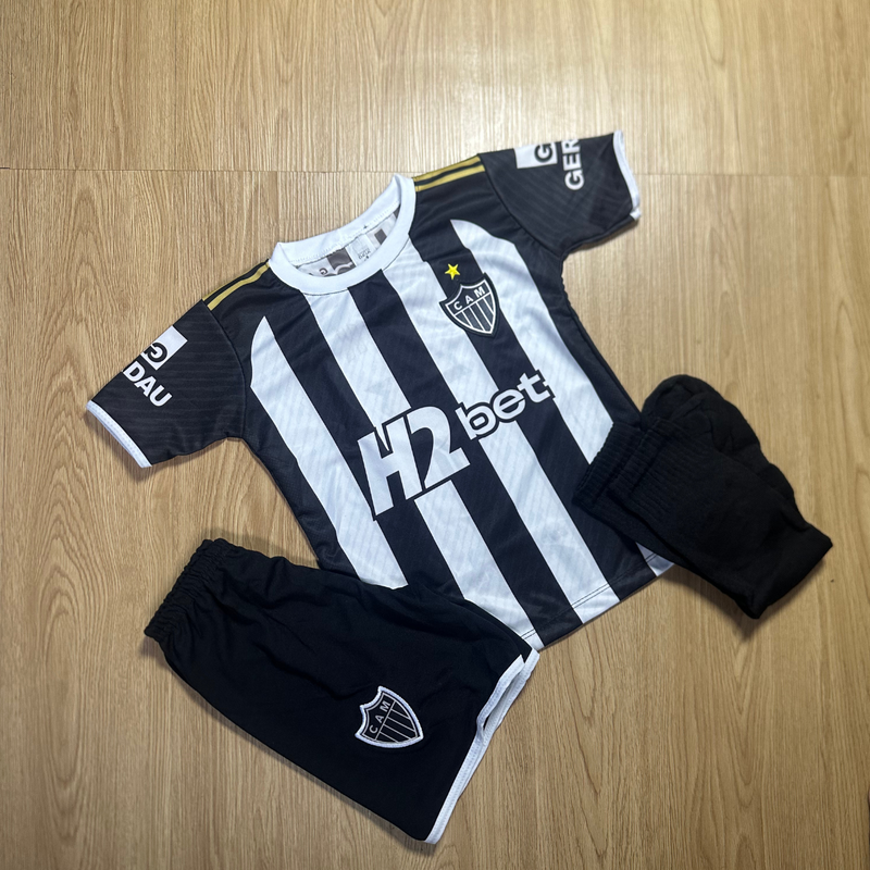 CONJUNTO INFANTIL ATLÉTICO MINEIRO COM MEIÃO